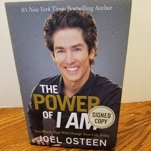 NEW  signed copy The Power  of  I  am NY Times best selling author Joel Osteen